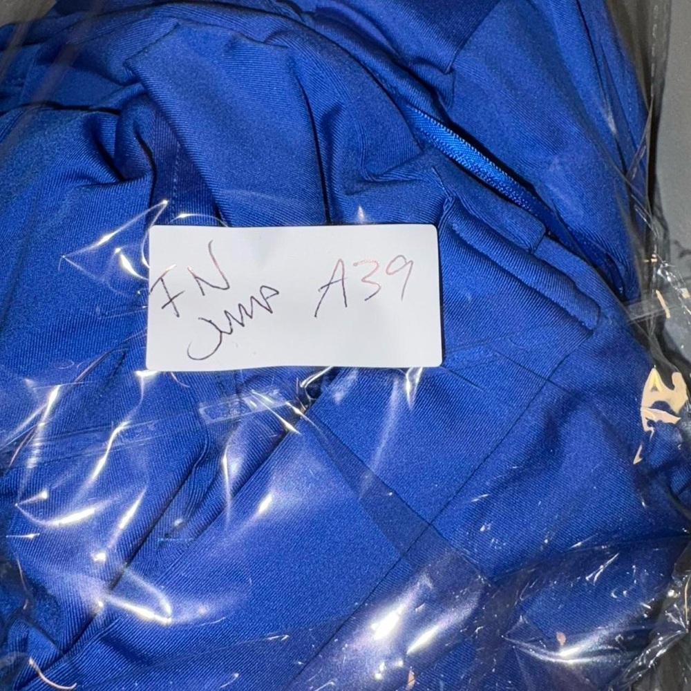Fashion Nova Blue Strappy Jumpsuit - Picture 9 of 9